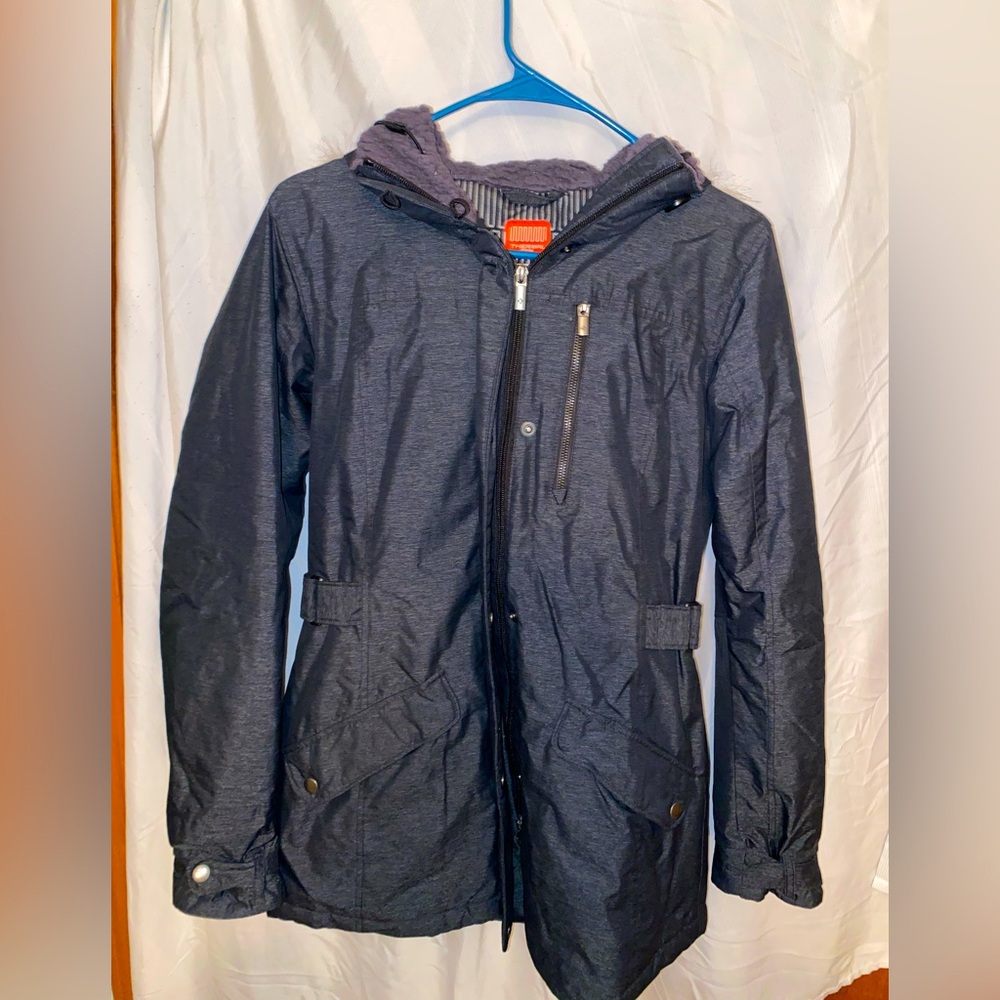 Columbia Grey Insulated Winter Coat